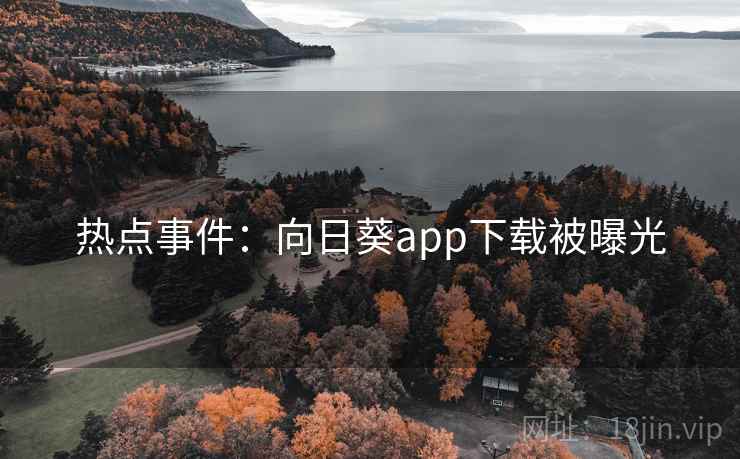 热点事件:向日葵app下载被曝光 热点事件:向日葵app下载被曝光