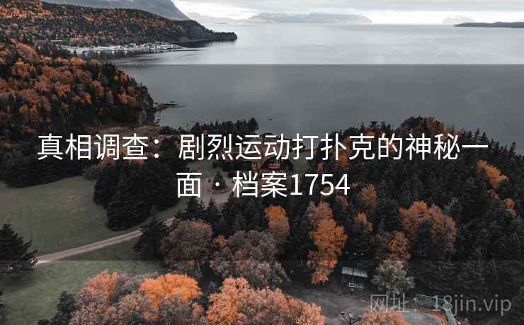 真相调查：剧烈运动打扑克的神秘一面 · 档案1754
